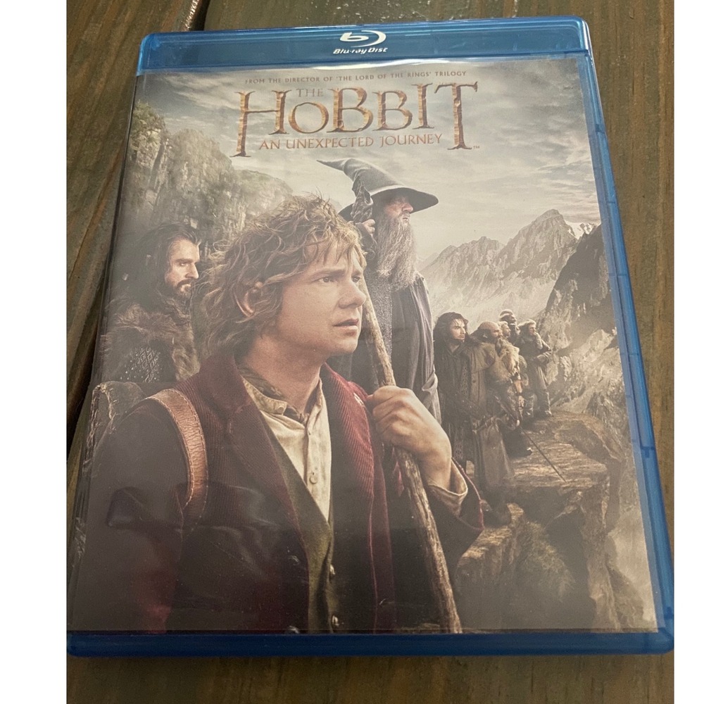 Warner Bros The Hobbit An Unexpected Journey Blu-ray Movie Fantasy Adventure